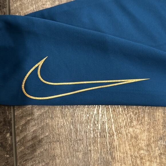 NWT Nike Dri-FIT Swoosh Run Tight Fit Legging Deep Ocean Blue Size 2X - Picture 5 of 10